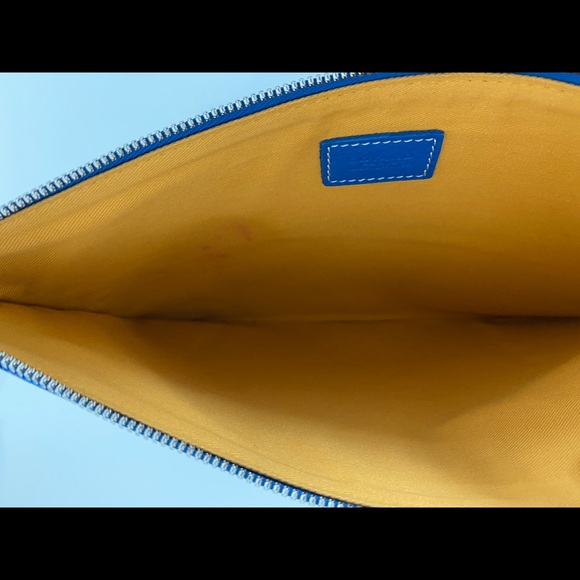 Goyard Goyardine Senat Pochette MM Blue - Picture 6 of 7